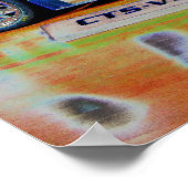 CTS-Vキャデラックレースカー ポスター (角)