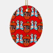 CTU/Everyシカゴの公立学校は私の学校です セラミックオーナメント (右)