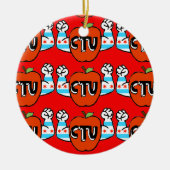 CTU/Everyシカゴの公立学校は私の学校です セラミックオーナメント (正面)