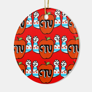 CTU/Everyシカゴの公立学校は私の学校です セラミックオーナメント