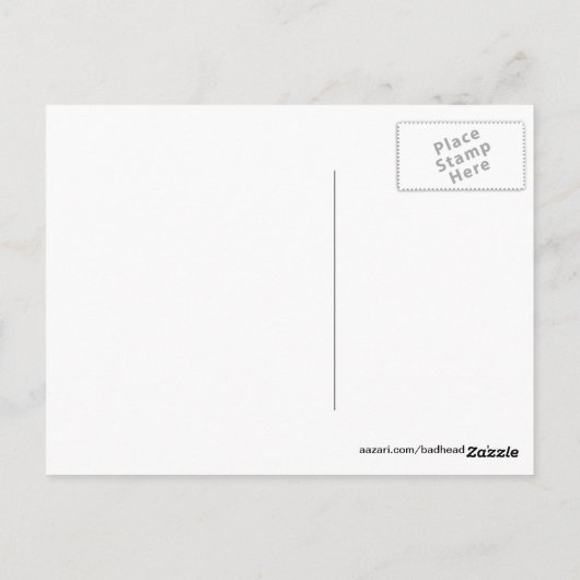 Ctulhuはがき ポストカード (裏面)