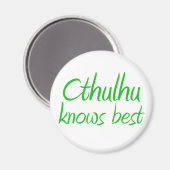 Ctulhuは磁石を最高の知っている マグネット (正面/裏面)