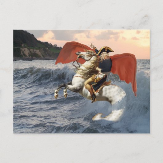 Ctulhuボナパルトオンビーチ。 ポストカード (正面)