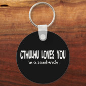 Ctulhu Loves You キーホルダー (正面)
