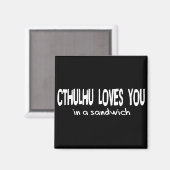 Ctulhu Loves You マグネット (正面/裏面)