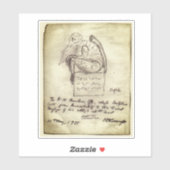 Ctulhu sketch by Lovecraft シール (シート)