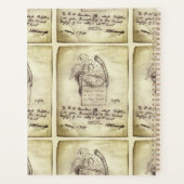 Ctulhu sketch by Lovecraft プランナー手帳 (裏面)