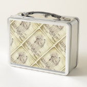 Ctulhu sketch by Lovecraft メタルランチボックス (裏面)