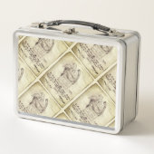 Ctulhu sketch by Lovecraft メタルランチボックス (正面)