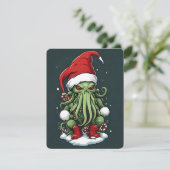 Ctulhu's Yuletideの治世:恐ろしいクリスマス シーズンカード (スタンド正面)