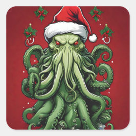 Ctulhu's Yuletideの治世:恐ろしいクリスマス スクエアシール