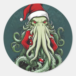Ctulhu's Yuletideの治世:恐ろしいクリスマス ラウンドシール