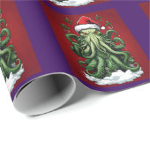 Ctulhu's Yuletideの治世:恐ろしいクリスマス ラッピングペーパー (ロールコーナー)