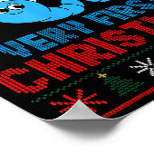 Cture Of My Very First Christmas Joke Funny Xmas H ポスター (角)