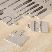 CUのカタログからの紳士の道具箱、 ジグソーパズル (側面)