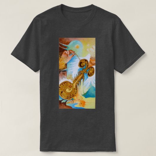 CUガラスデインガー Tシャツ (デザイン正面)