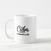 Cu スカイライン 旅行 バケーション ファッション コーヒーマグカップ (左)