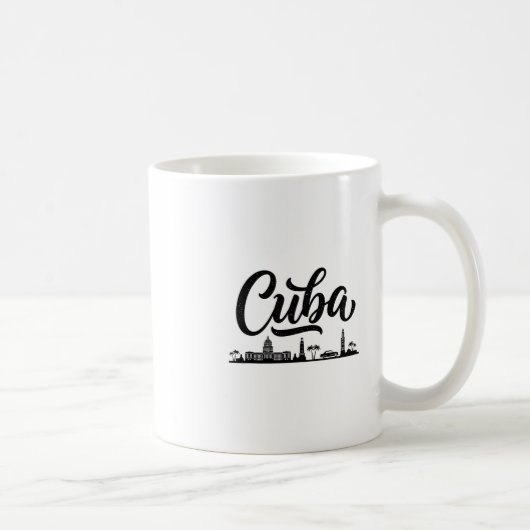 Cu スカイライン 旅行 バケーション ファッション コーヒーマグカップ (右)