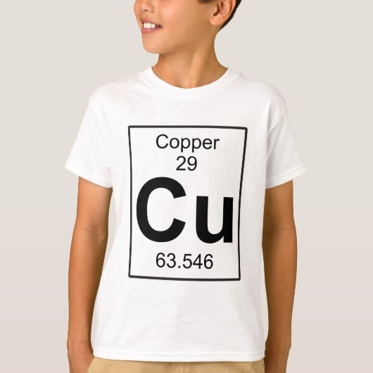 CU -銅 Tシャツ (正面)