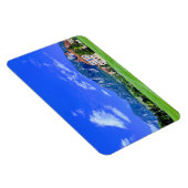 CU CampusからFlatironのビュー(CO大きい石) マグネット (右側)