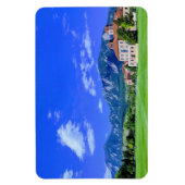 CU CampusからFlatironのビュー(CO大きい石) マグネット (縦)