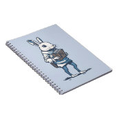 Cuadernoイースターバニーウサギの学生の本1 ノートブック (右側)