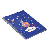 Cuaderno A4エスピラルinfantil modelo Galaxia ノートブック (右側)