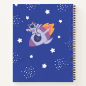 Cuaderno A4 infantil de la Galaxia  ノートブック (裏面)