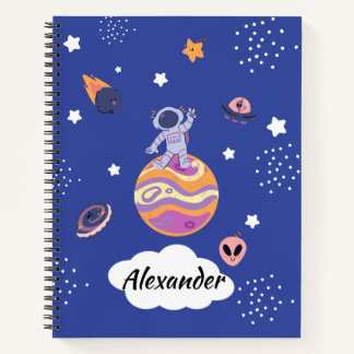 Cuaderno A4 infantil de la Galaxia  ノートブック