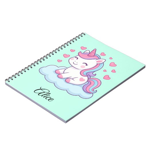 Cuaderno Alice ノートブック (左側)