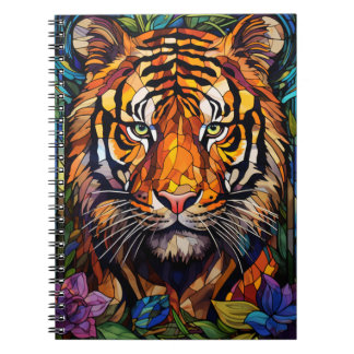 Cuaderno Animales En Arte Vitral ノートブック