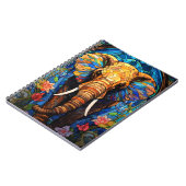 Cuaderno Animales En Arte Vitral ノートブック (左側)