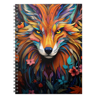 Cuaderno Animales En Arte Vitral ノートブック