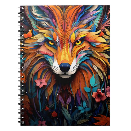 Cuaderno Animales En Arte Vitral ノートブック (正面)