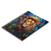 Cuaderno Animales En Arte Vitral ノートブック (左側)