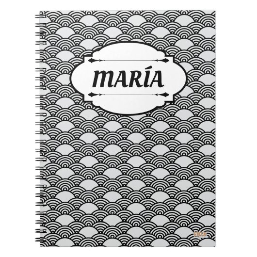 Cuaderno Asian Pattern ノートブック (正面)