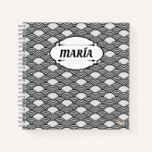 Cuaderno Asian Pattern ノートブック (正面)