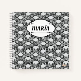 Cuaderno Asian Pattern ノートブック
