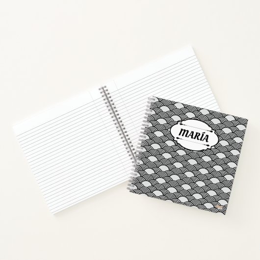 Cuaderno Asian Pattern ノートブック (内部)