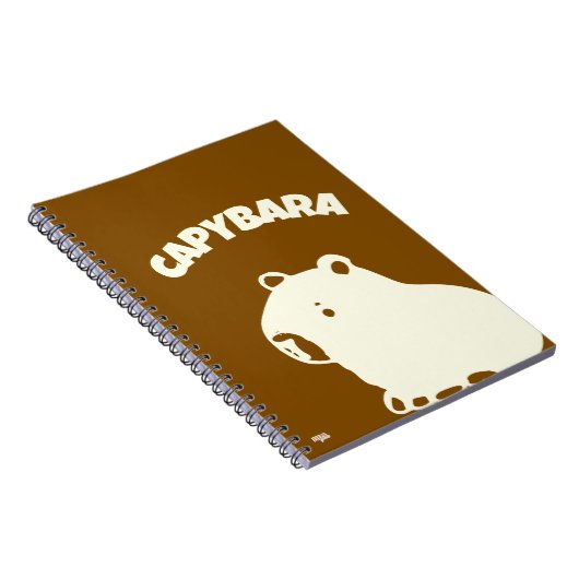 Cuaderno Capybara Inversed Color ノートブック (右側)