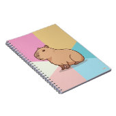 Cuaderno Capybara Soft Pastel-Colored ノートブック (右側)