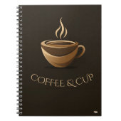 Cuaderno Coffee & Cup ノートブック (正面)