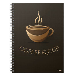 Cuaderno Coffee & Cup ノートブック