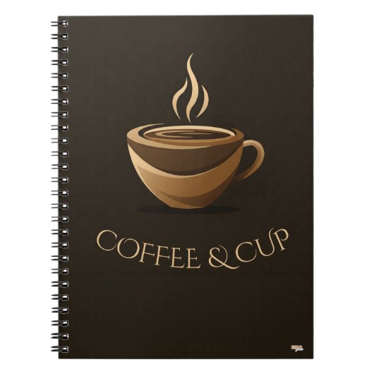 Cuaderno Coffee & Cup ノートブック (正面)