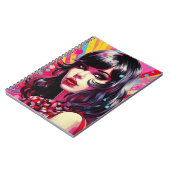 Cuaderno Comic Pop Art Girl ノートブック (左側)