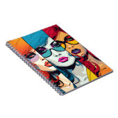Cuaderno Comic Pop Art Girl ノートブック (右側)
