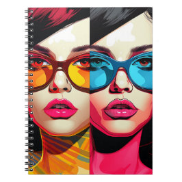 Cuaderno Comic Pop Art Girl ノートブック
