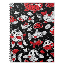cuaderno con diseño ノートブック