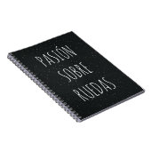 Cuaderno con frase del mundo del motor  ノートブック (右側)