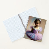 Cuaderno con imagenes de bailarinas ノートブック (内部)